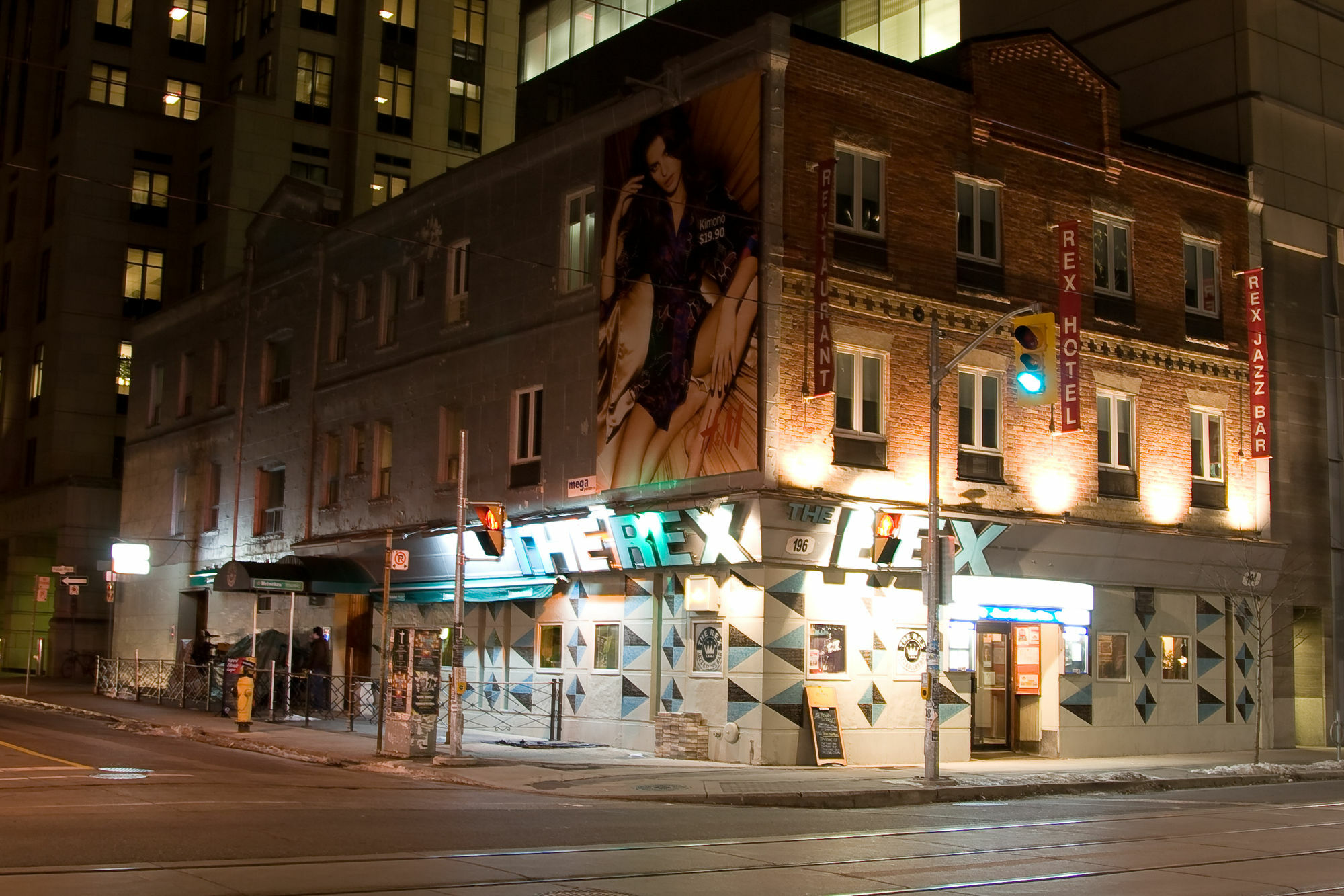 The Rex Hotel Jazz & Blues Bar Toronto Eksteriør billede